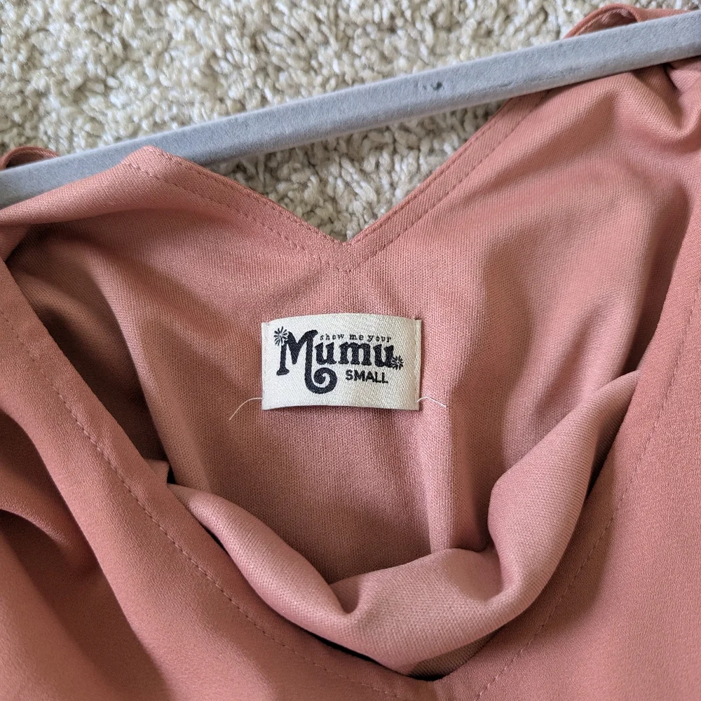 Show Me Your Mumu Kendall Maxi Rosebud Chiffon Dress - Picture 2 of 8